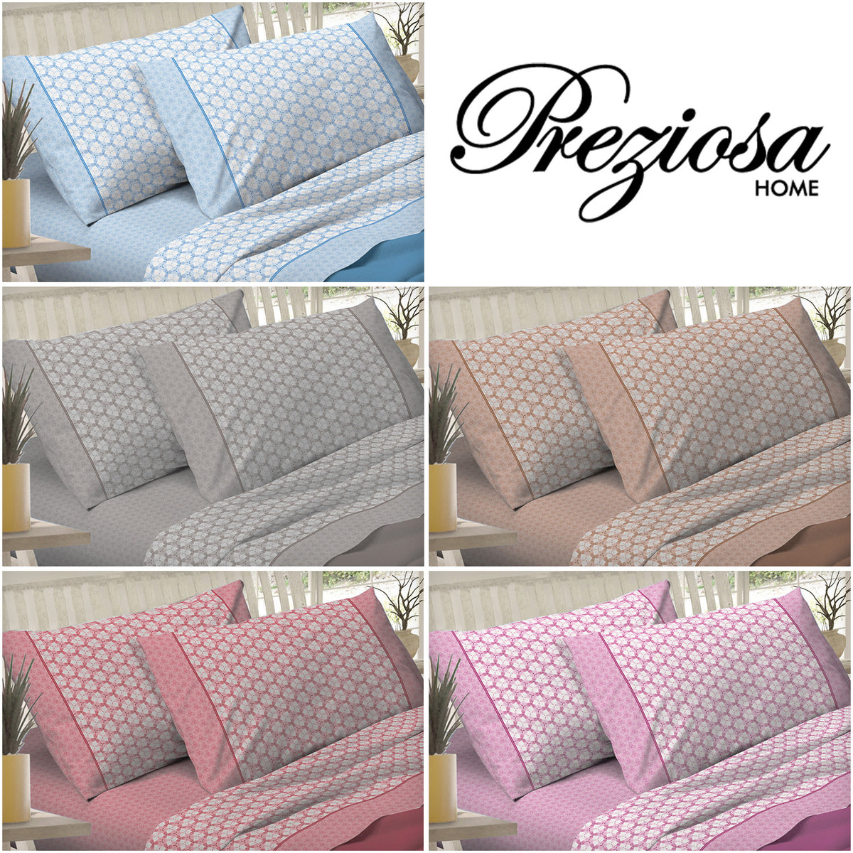 Lenzuola Preziosa letto flanella Soffice dis.23