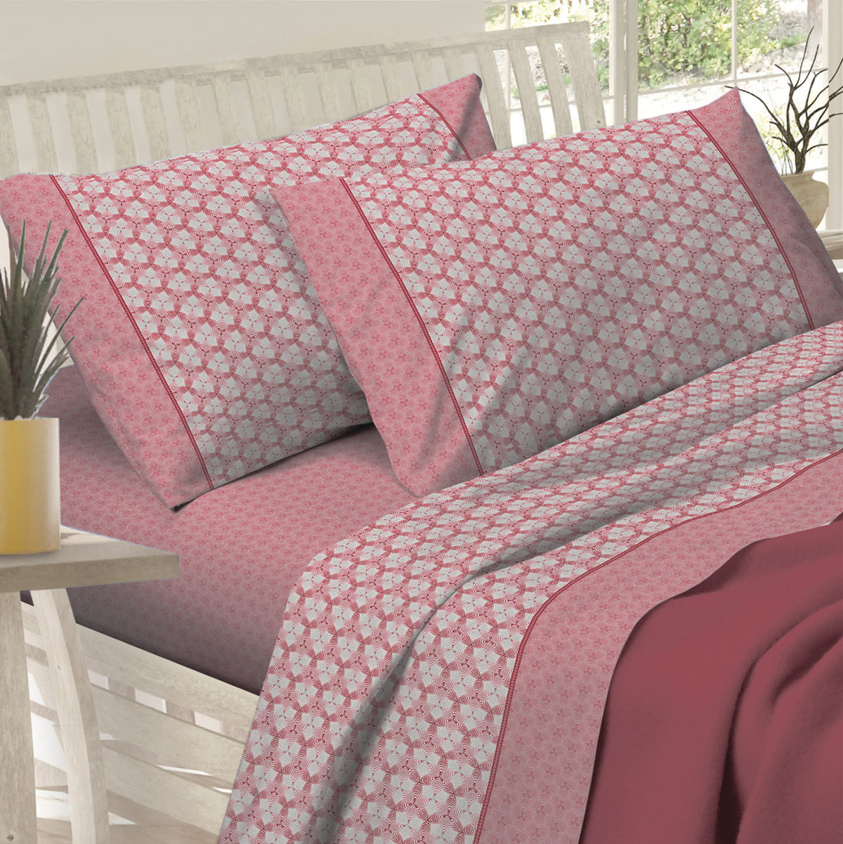 Lenzuola Preziosa letto flanella Soffice dis.23