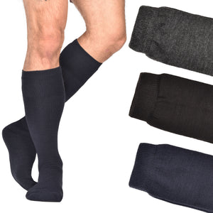 Calze termiche uomo invernali 80% lana 3 paia