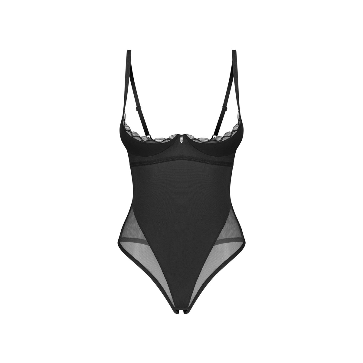 Body intimo sexy hot seno cavallo aperto con ferretto Stelisa Obsessive