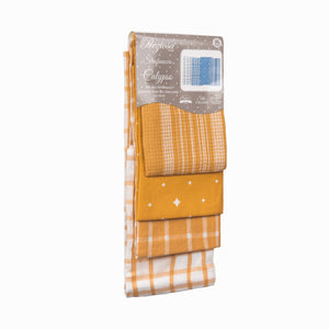 Set da 4 strofinacci Preziosa Calypso 100% cotone