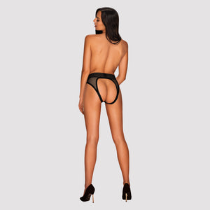 Panties seducente intimo aperto a rete Obsessive strapelie