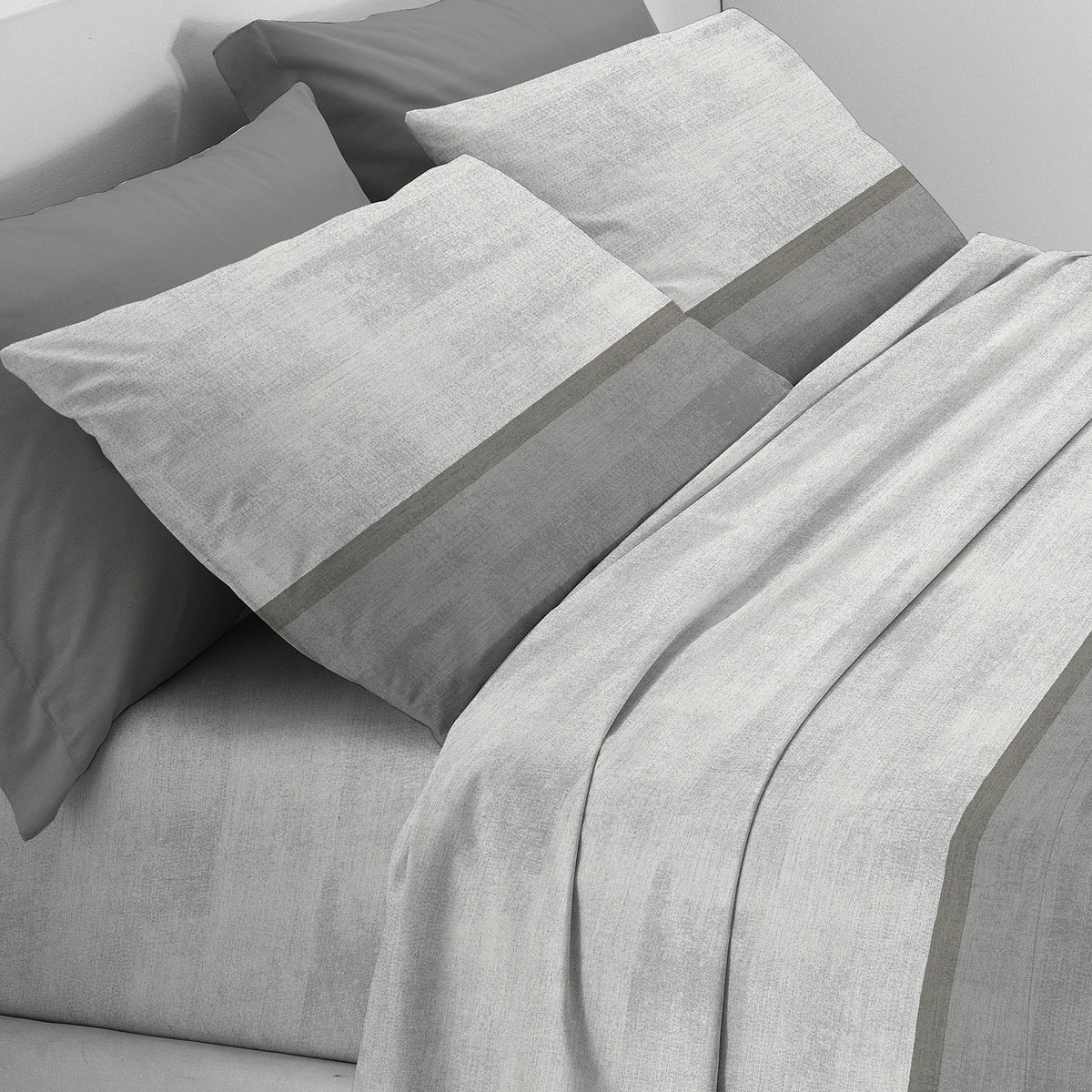 Completo letto 100% cotone Zambaiti switch plein
