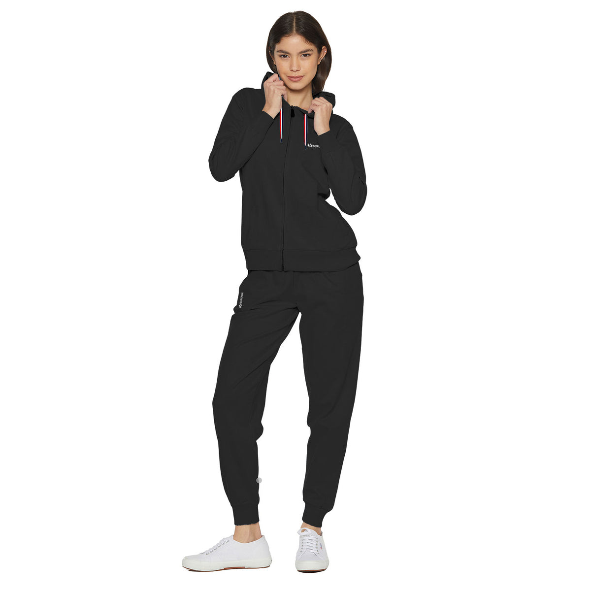 Tuta Donna felpata con cappuccio Superga SWW25758