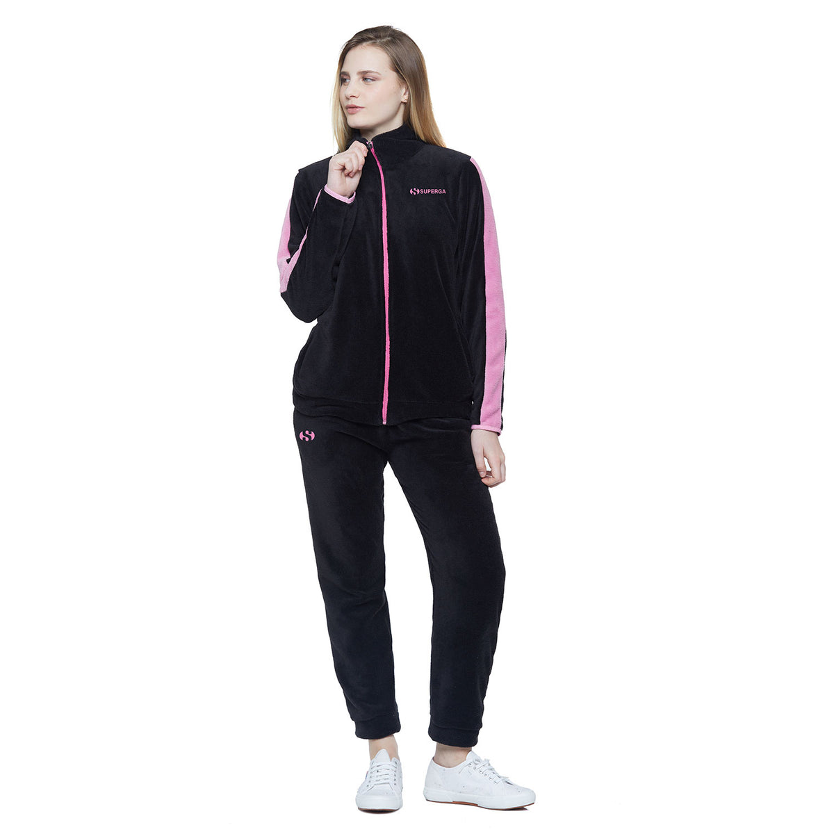 Tuta Donna micropolar aperta Superga SWW25774