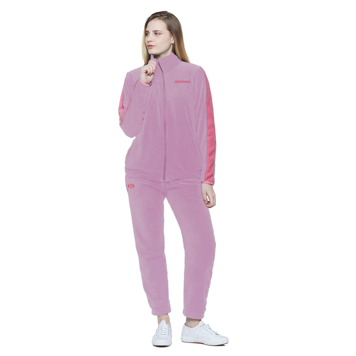 Tuta Donna micropolar aperta Superga SWW25774