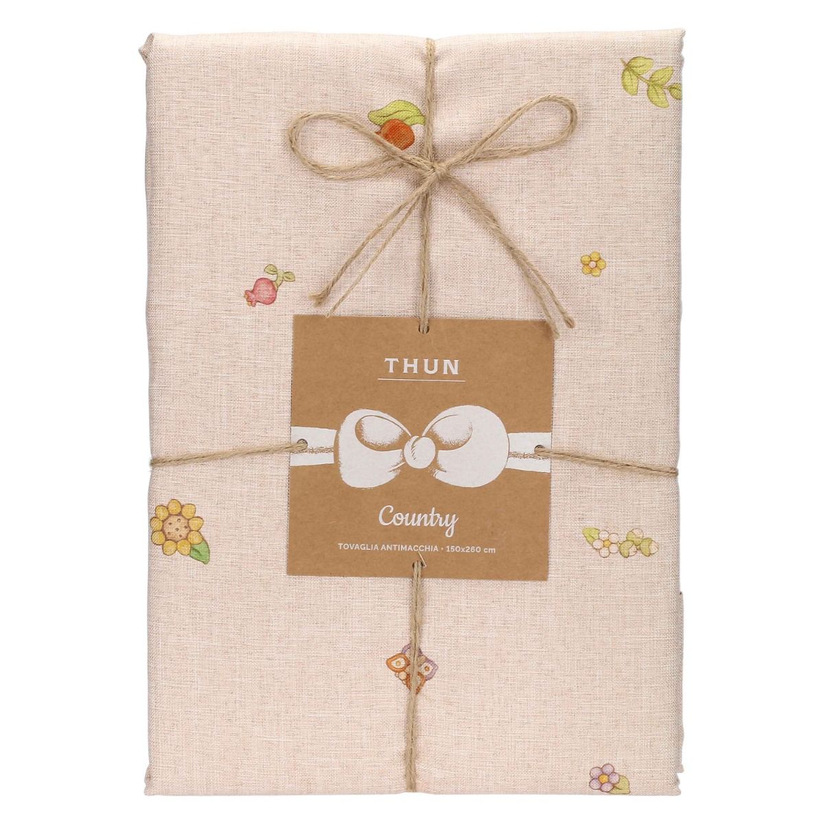 Tovaglia antimacchia fantasia floreale Country Thun