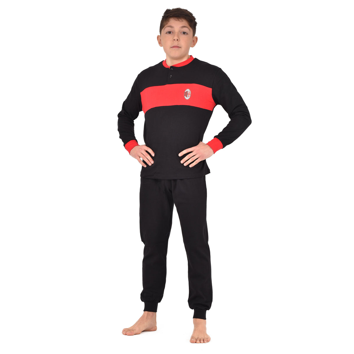 Pigiama bambino AC Milan 1010 caldo cotone