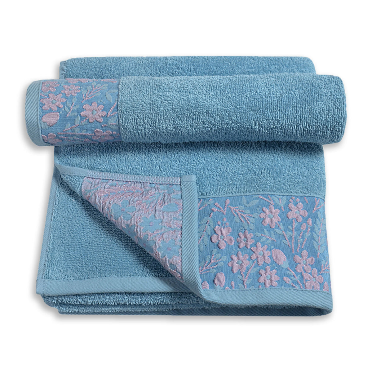 Vingi set asciugamani viso + ospite cotone Tiziana