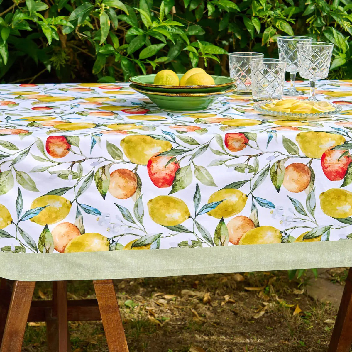 Tovaglia con Limoni e Arance Vingi Tiffany dis.4