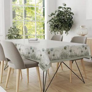 Tovaglia cotone con fiori di tarassaco Vingi Tiffany dis.35
