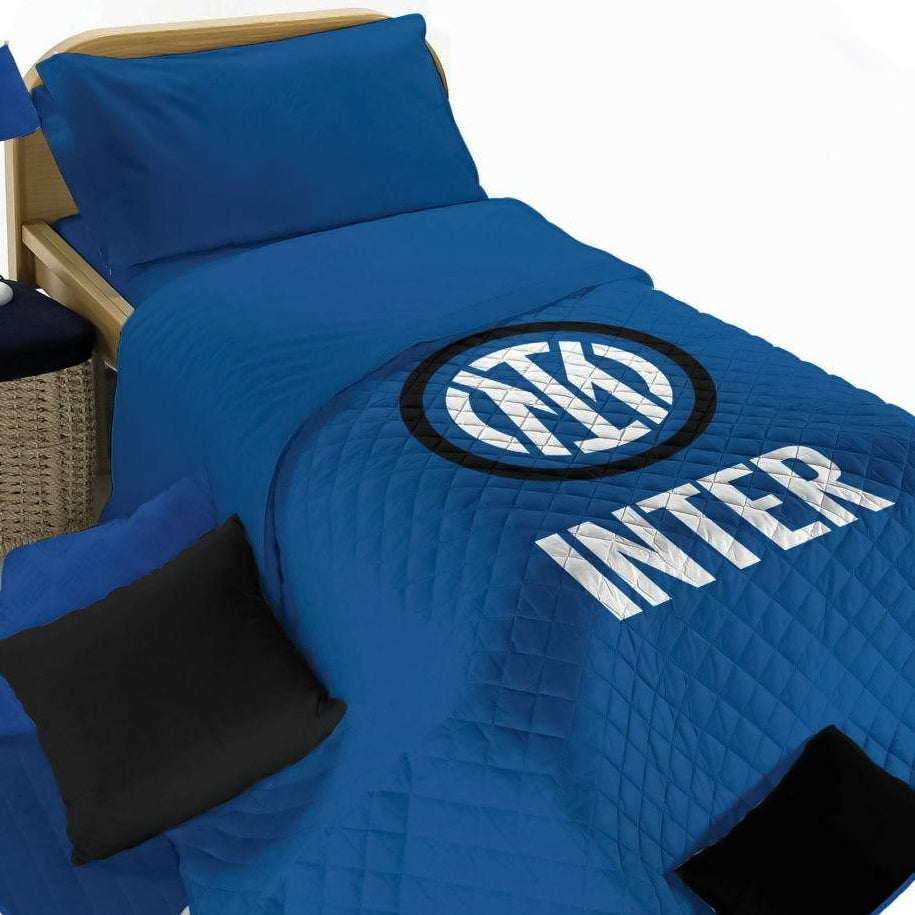 Copriletto trapuntato 170x260 Inter Ufficiale