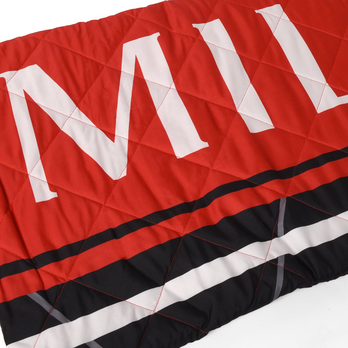 Copriletto trapuntato 170x260 AC Milan Ufficiale