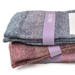 Calze corte donna con seta Prisco Tweed 3 paia