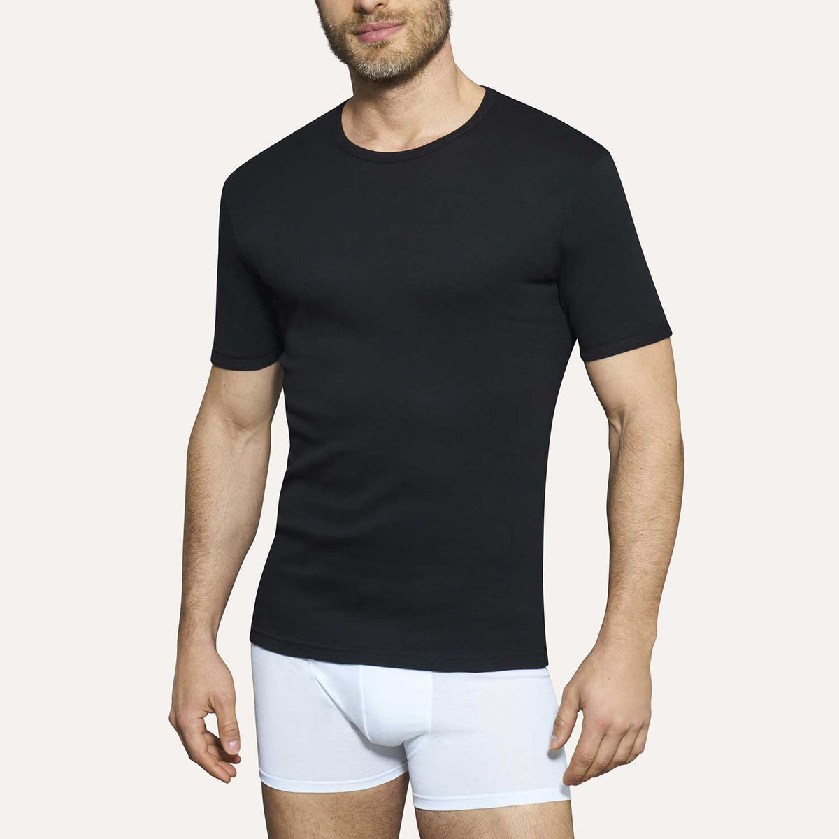 Maglia uomo manica corta thermo cotton Ragno U801A7
