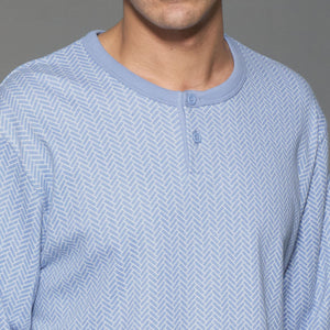 Pigiama uomo 100% caldo cotone Ragno U837N1