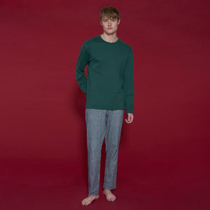 Pigiama 100% caldo cotone uomo Ragno U838NQ