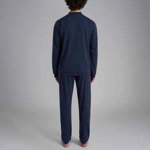 Pigiama uomo caldo cotone scollo v Ragno U990N2