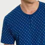 Pigiama uomo corto 100% cotone Ragno UA23ND