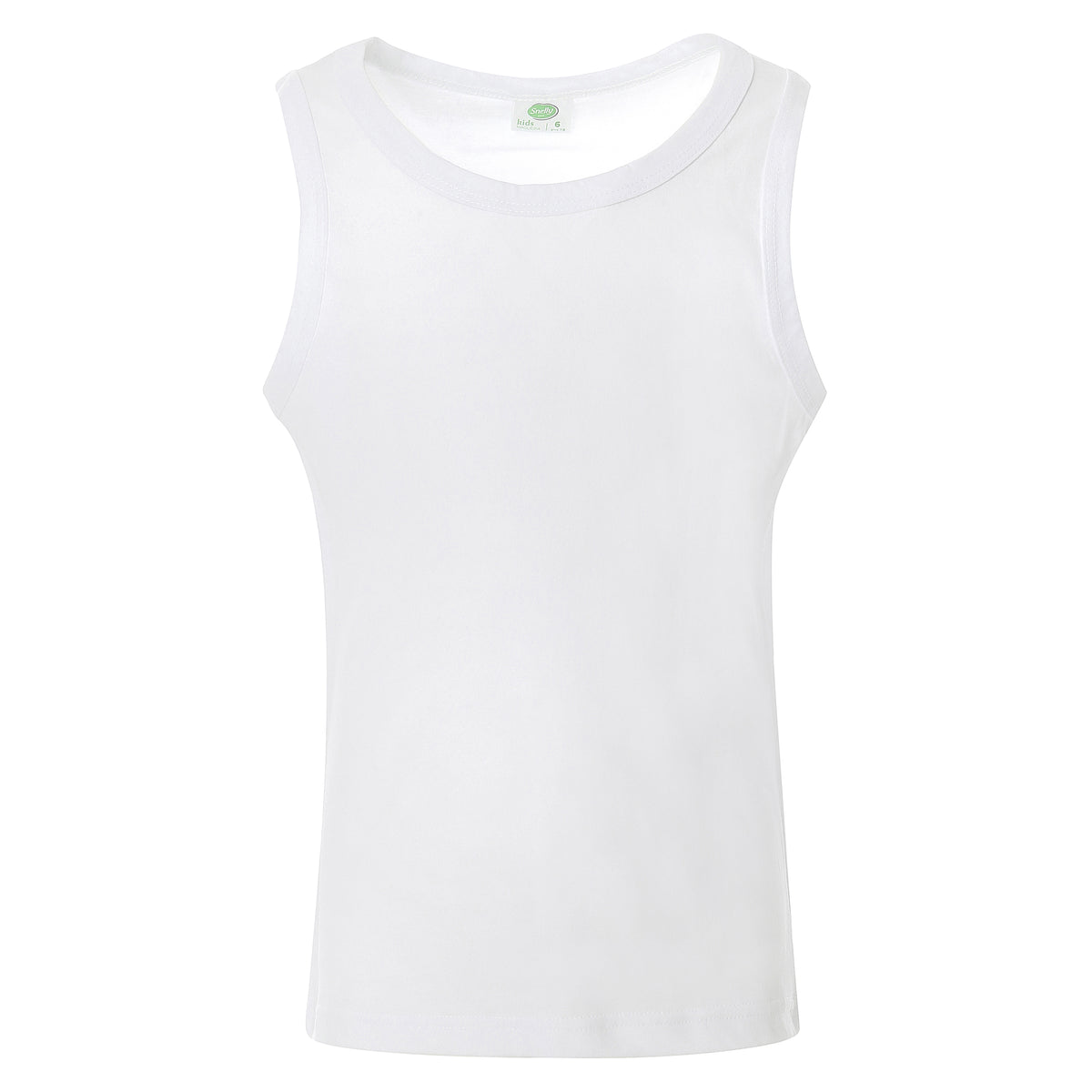 Canotta bambino spalla larga Snelly ub74c in cotone