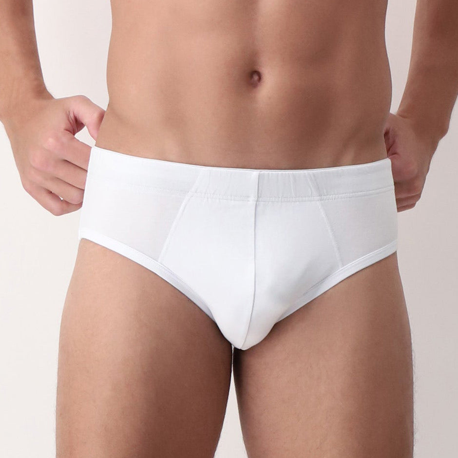 Slip medio uomo Cagi 1821 in cotone Elasticizzato Goal Bipack 2pz