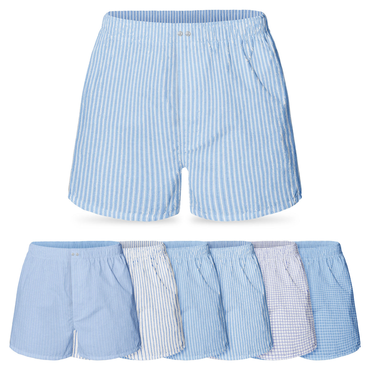 Boxer uomo Vela Firenze in 100% cotone set x6