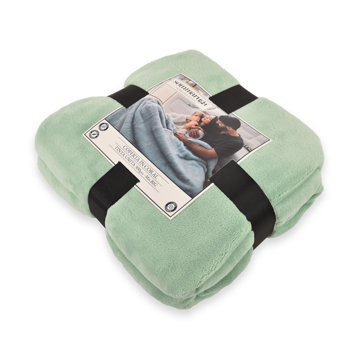 Coperta coral pile sommaruga invernale venere