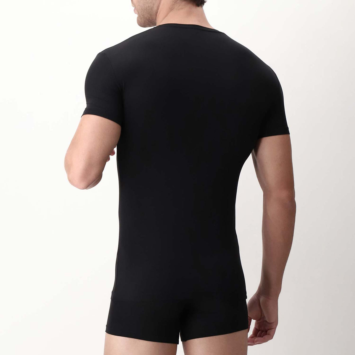 Maglia uomo Perofil VPRT00015 a punta mezza manica in cotone modal