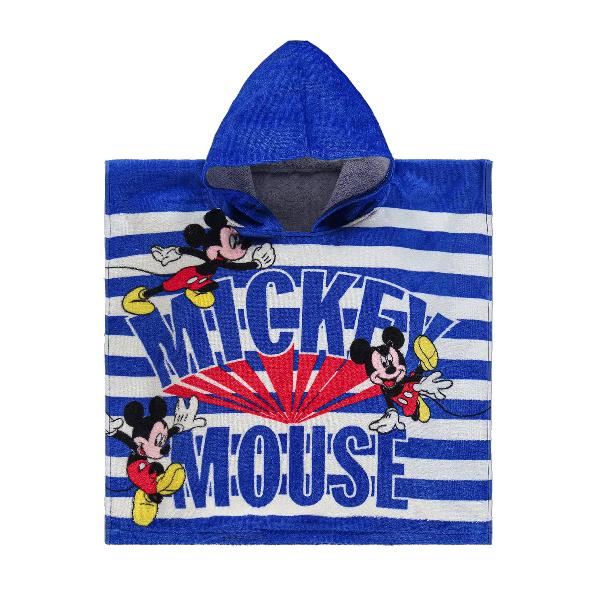 Accappatoio Poncho Spugna Disney WB7025 topolino