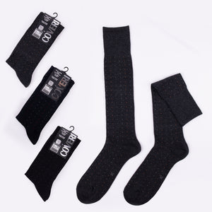 Calze lunghe uomo Enrico Coveri 35c caldo cotone 3 paia Var. A