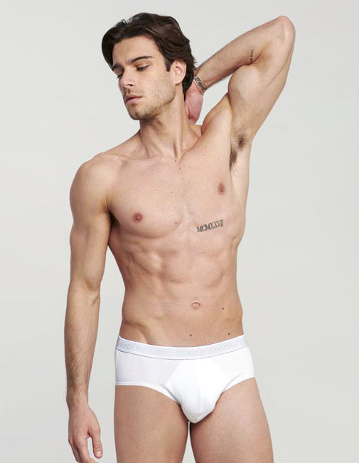 Slip uomo midi Biancaluna Kissimo WP202 cotone elasticizzato 3 pz