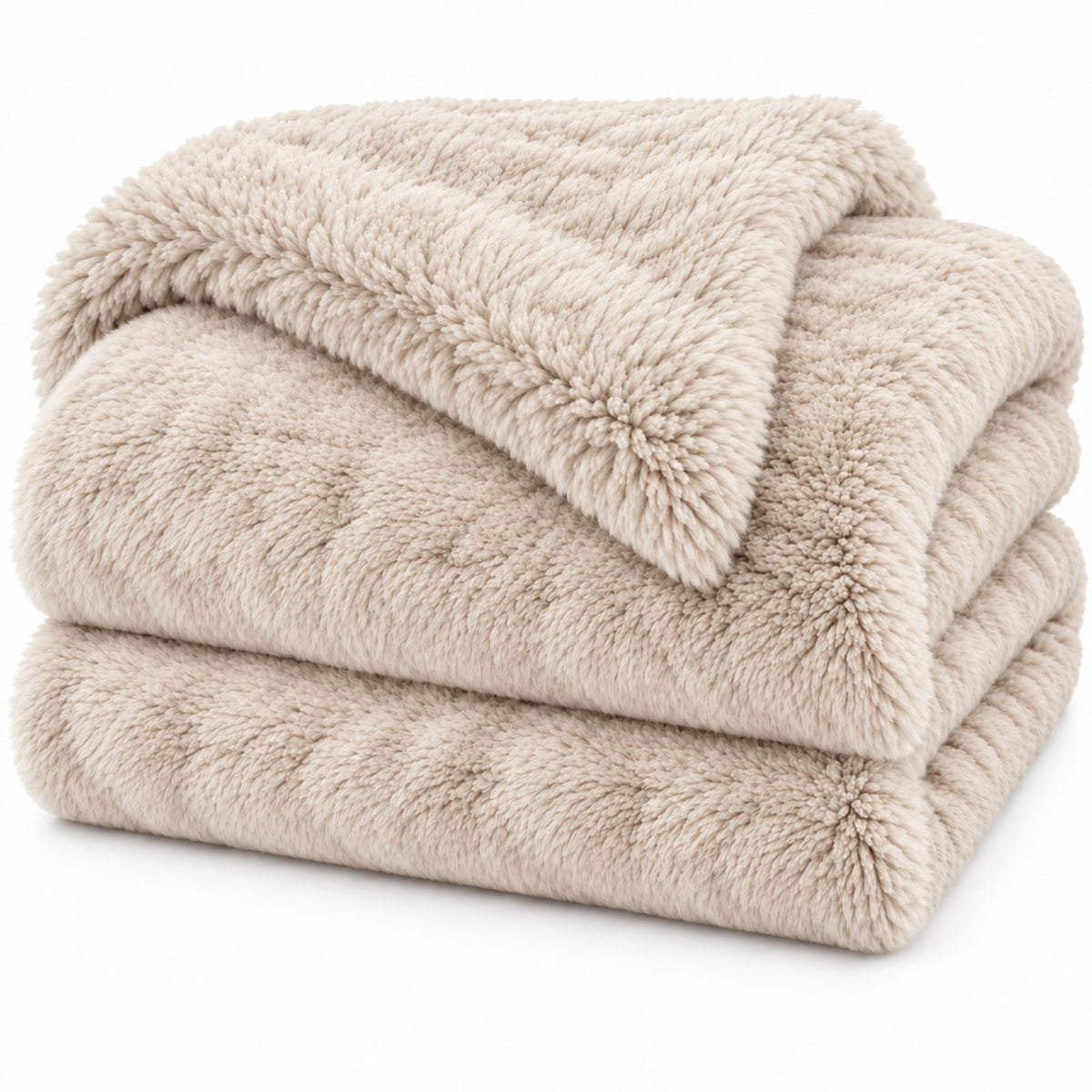Coperta in flannel pelliccia morbida Zambaiti Alaska