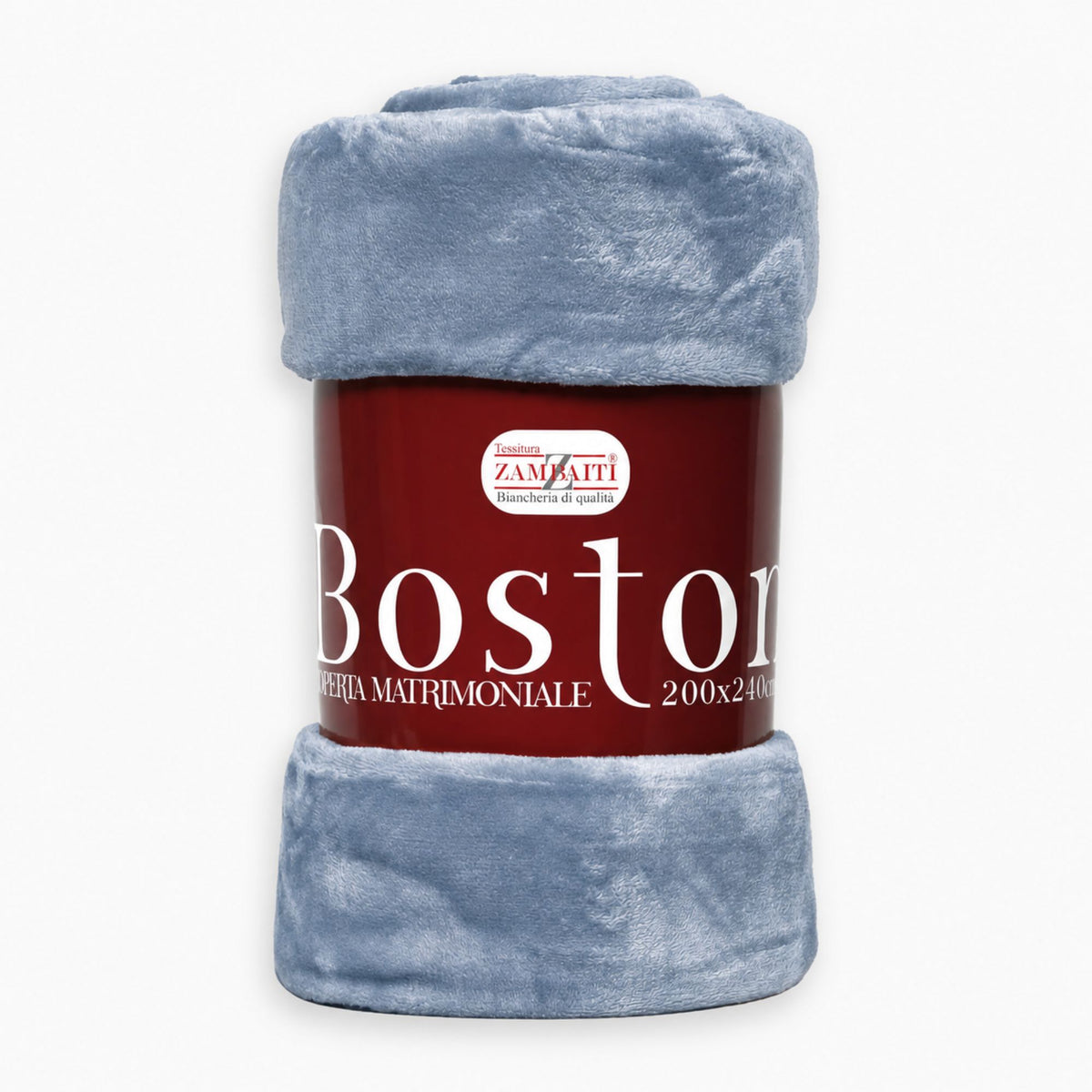 Plaid caldissimo in pile coral Zambaiti Boston
