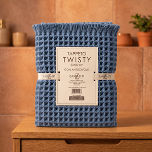 Tappetto antiscivolo effetto 3D waffle Zambaiti Twisty