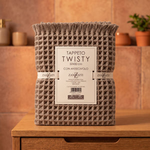 Tappetto antiscivolo effetto 3D waffle Zambaiti Twisty
