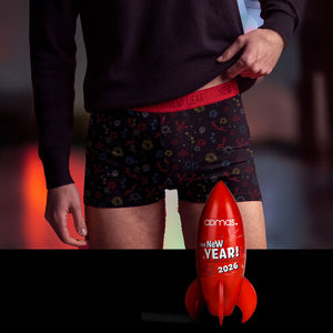 Boxer uomo capodanno cotone elasticizzato Admas 48685