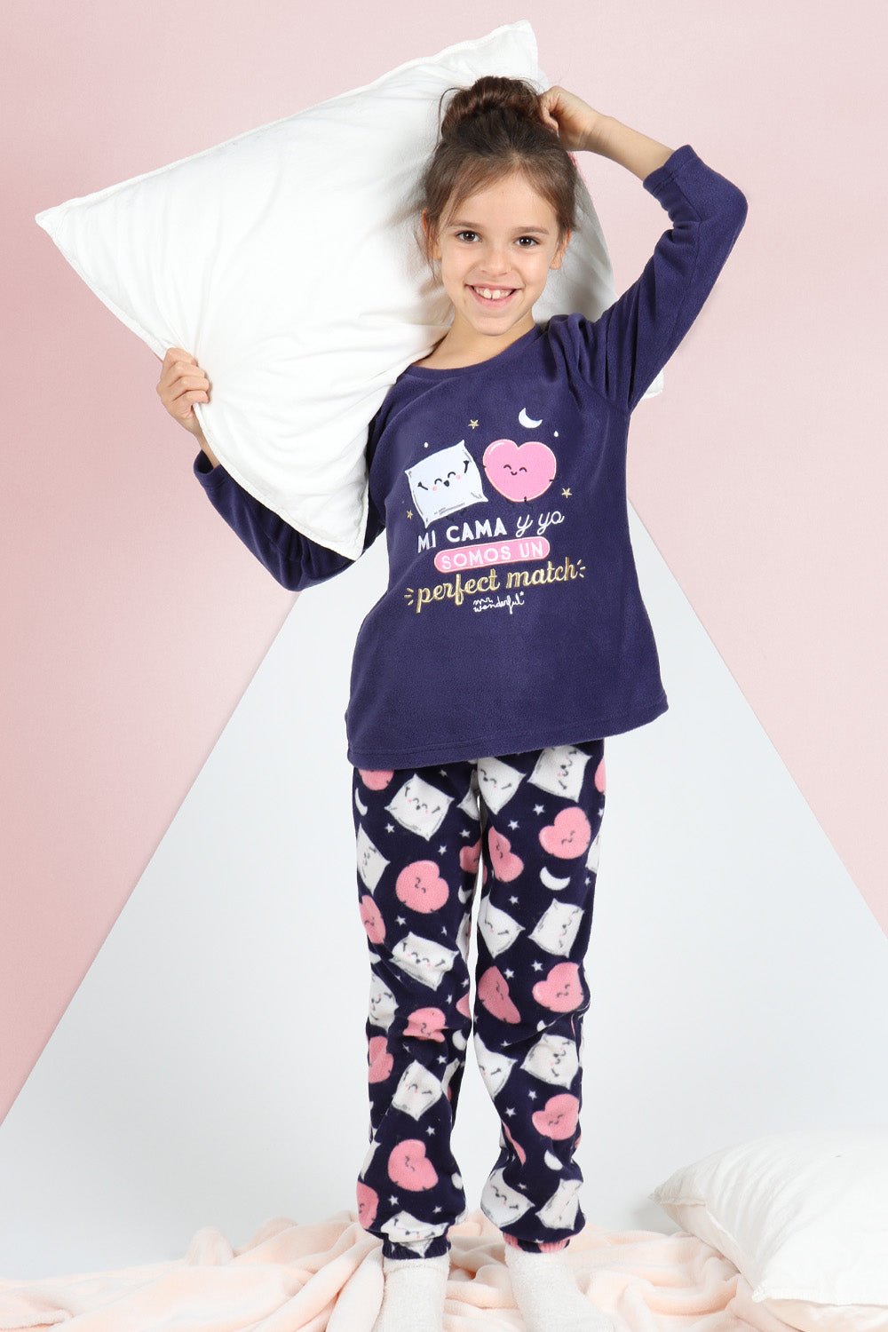 Pigiama bimba Mr. Wonderful 55741 micropile blu