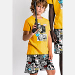 Pigiama uomo estivo Star Wars 62541 100% cotone