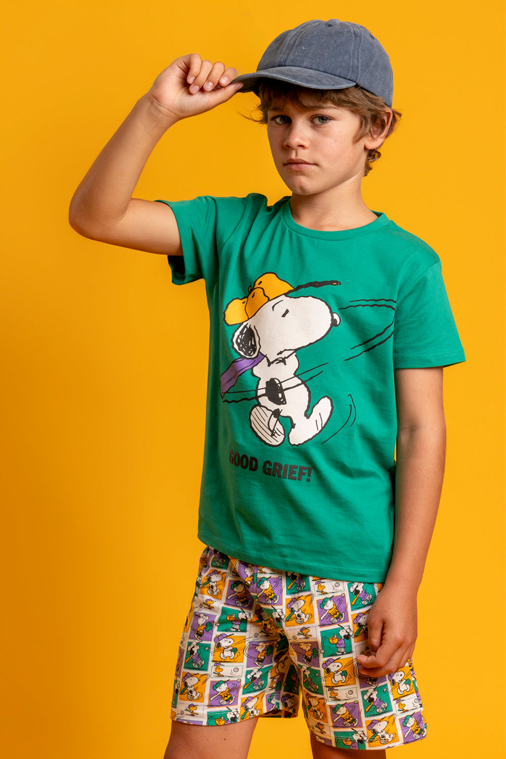 Pigiama Bimbo Snoopy 100% cotone Admas 63028 