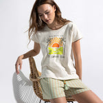 Pigiama donna stampa estate corto in cotone Admas 64064