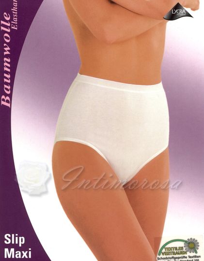 Slip vita alta cotone donna Timor 6 pezzi