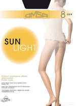 Collant Omsa Sunlight velatissimi 8 denari