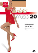 Collant velato Filodoro Music 20 den opaco 6 paia