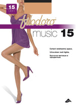 Collant velatissimo Filodoro Music 15 den 6 paia