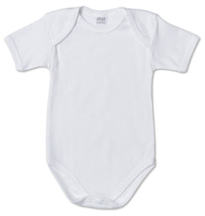 Body ellepi 802 neonato bambino manica corta cotone 3 pz