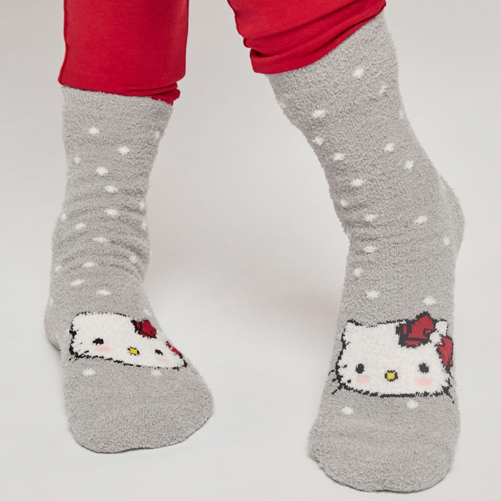 Calze lunghe donna antiscivolo Hello Kitty Gisela 5/0044