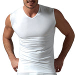 Maglia da uomo smanicato Rossoporpora 057 modal 3 pezzi