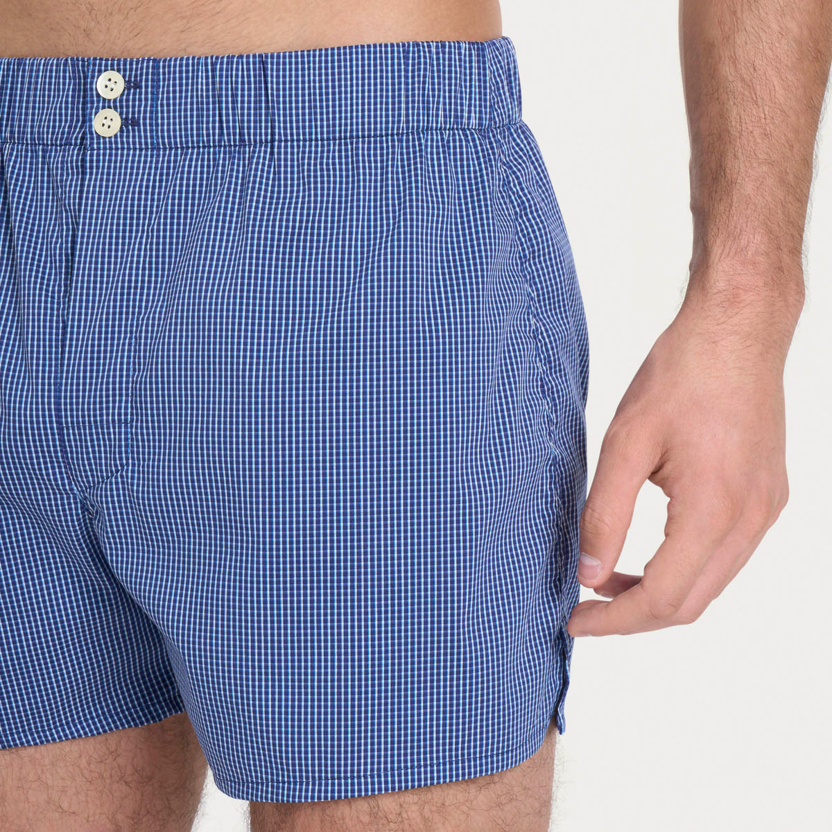 Boxer uomo a fantasia in tela di cotone Ragno 06533S set da 3 pezzi 