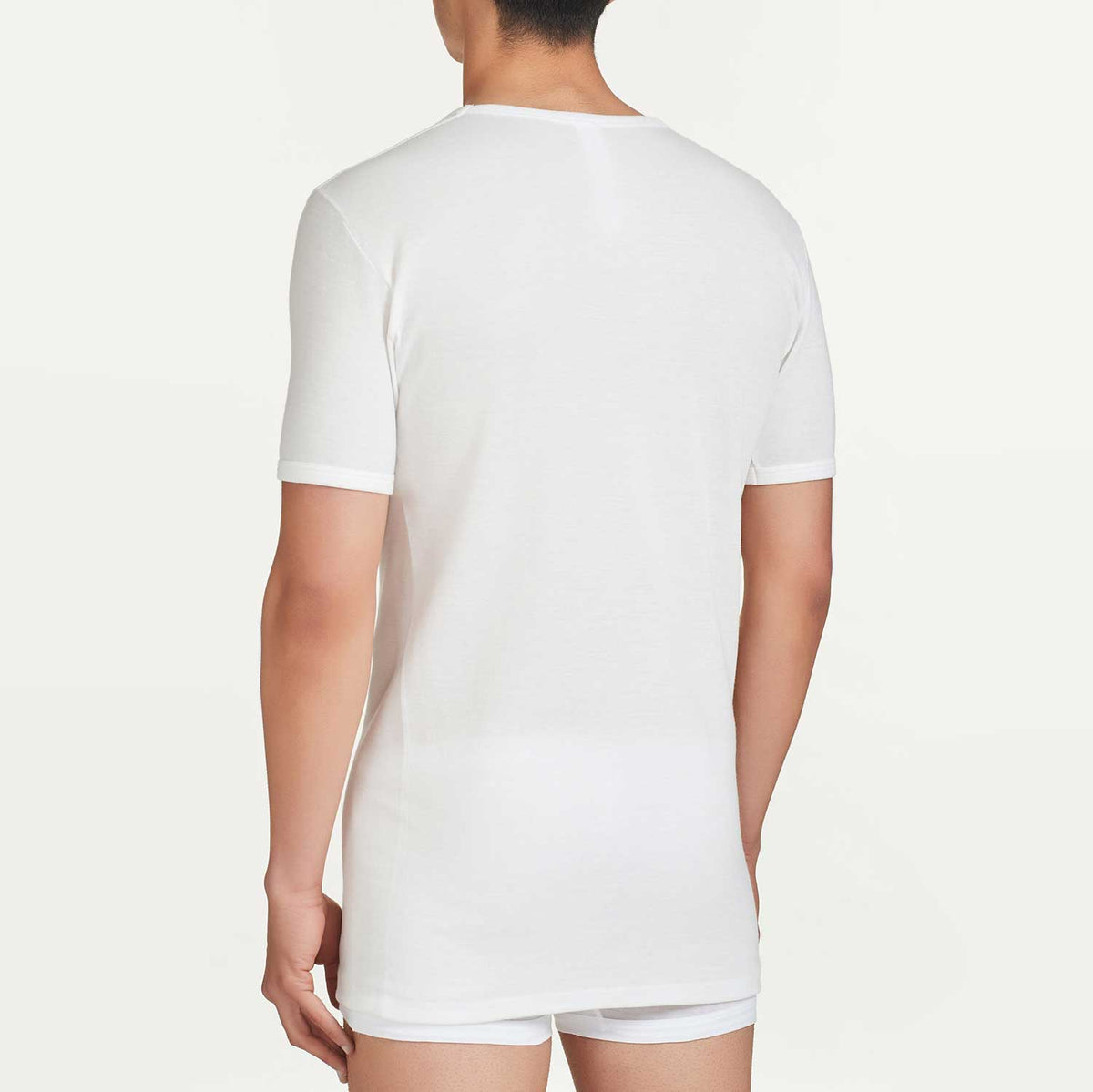 Maglia uomo manica corta cotone e lana Ragno 065458