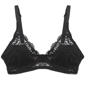 Reggiseno senza ferretto Liabel Zoe coppa C con pizzo